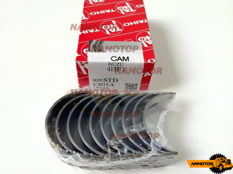 Вкладыш распредвала 4HF1, 4HE1, 4HK1. C801A1, SH-1631A, 8-94363-380-0 (SIZE STD) NDC.